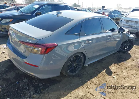 2025 Honda Civic Hybrid Sport/Sport Touring z USA, uszkodzony, nr VIN 2HGFE4F80SH353743